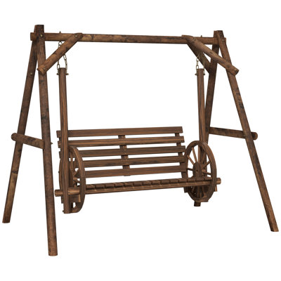 2 Person Porch Swing,wood