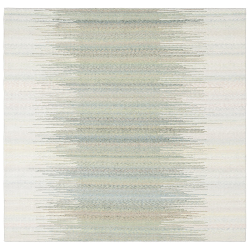 Dimesford Performance Abstract Rug, Square 7'