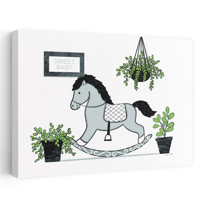 Art de cheval à bascule de bébé