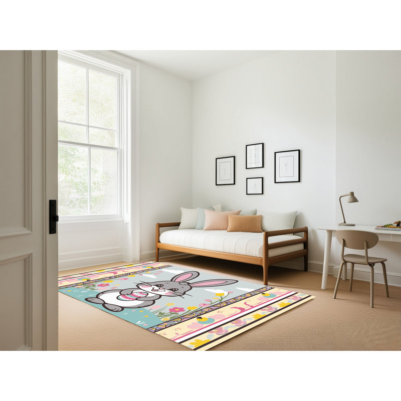 Tapis de vacances de Pâques The Holiday Aisle®, Rectangulaire 8 pi x 10 pi