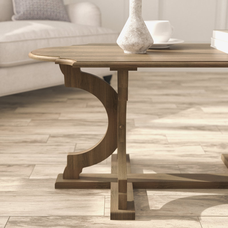 Table basse Vesely Saylor, Chêne antique