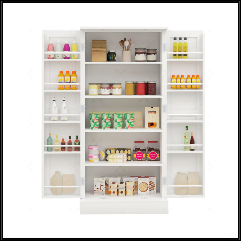 50" LED Kitchen Pantry Cabinet