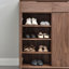 Armoire à chaussures à double porte pratique de style européen