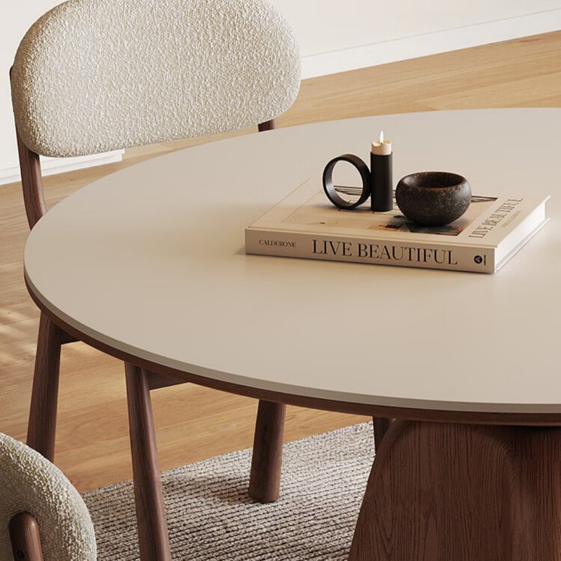 Table de salle à manger italienne, Blanc