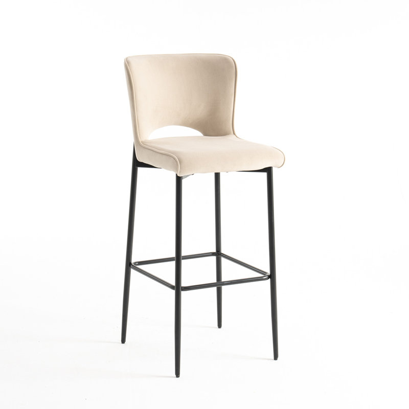 Hallowell Bar Stool, Beige