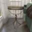 Table d'appoint en laiton Feliz