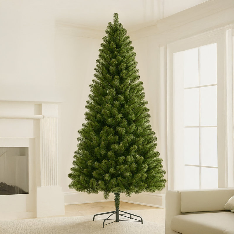Arbre de Noël artificiel non éclairé 7 pi, 7'