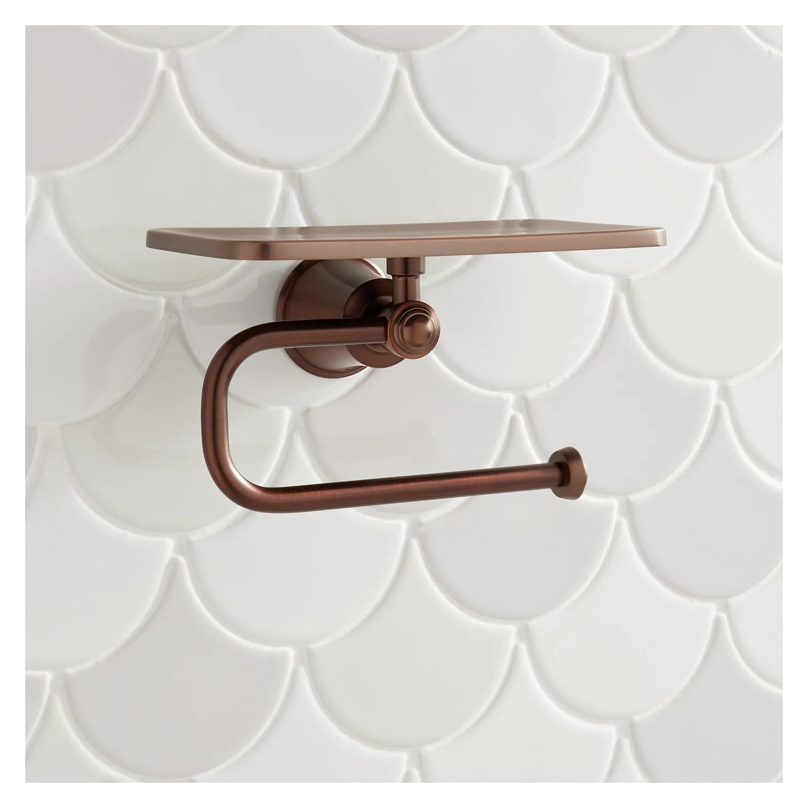 Cooper Collection Wall-Mount Toilet Paper Holder, Oil Rubbed Bronze