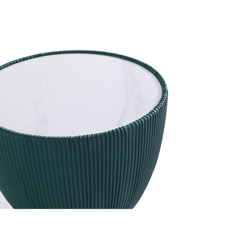 Ensemble de tables basses 2 pièces Thaine, Vert