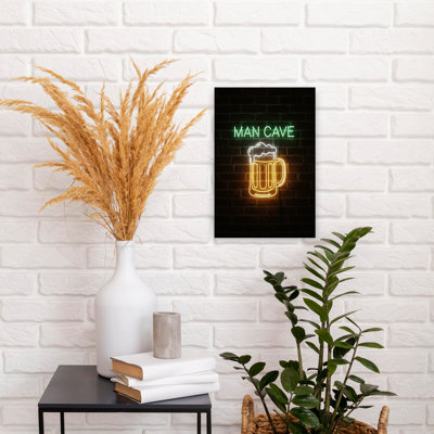 Art mural contemporain «Man Cave»