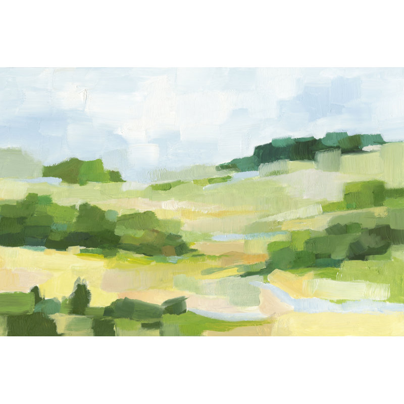 Clover Hill I by Ethan Harper - Wrapped Canvas Painting, 51 cm H x 76 cm W, Wrapped Canvas