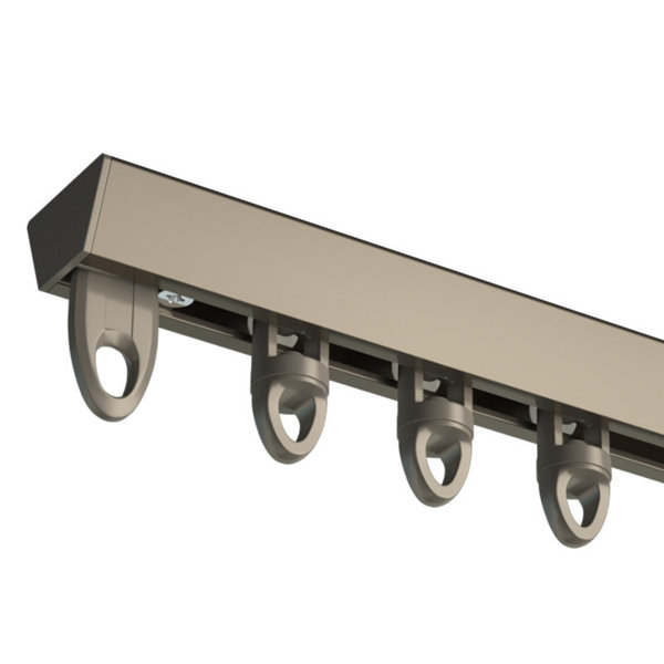 20 Pack Curtain Track Gliders With Hooks - Dual Wheel Roller For Sliding Drapes