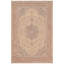 Tapis Brook traditionnel avec médaillon, style persan, gris crème, ivoire, beige, rose, lavable à la machine, antidérapant, à poils courts, pour l'intérieur et l'extérieur, adapté aux animaux domestiques, salon, chambre, salle à manger, entrée, couloir, bureau-1569139529