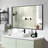 Modern & Contemporary Rectangle Bathroom Vanity Mirror Metal Framed Wall Mirror-100211092-100211099