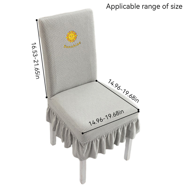 Housse pour chaise de salle à manger