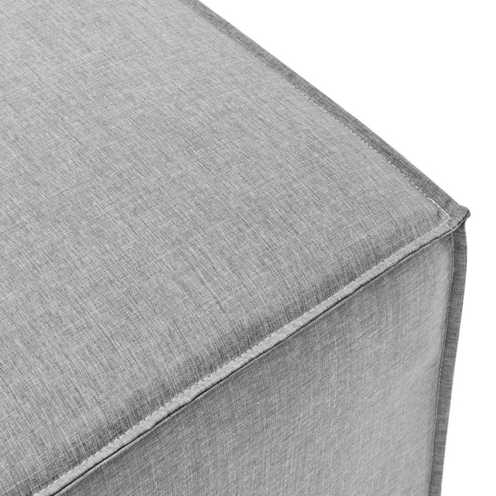 Saybrook Patio Ottoman, Gray