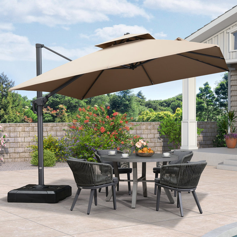 304cm Cantilever Parasol, Taupe