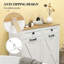 Bathroom Storage Cabinet,Tilt Out Laundry Hamper Cabinet