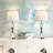 Touch Control Table Lamp For Bedrooms 3 Way Dimmable White Drum Shade Modern Bedsides Nightstand Lamp Set Of 2 With 2 USB Charging Port(Bulbs Included)-1656611998-1638520889