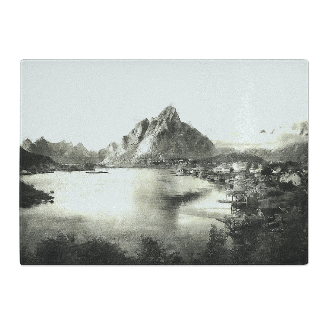 Tempered Glass Reine Norway Chopping Board