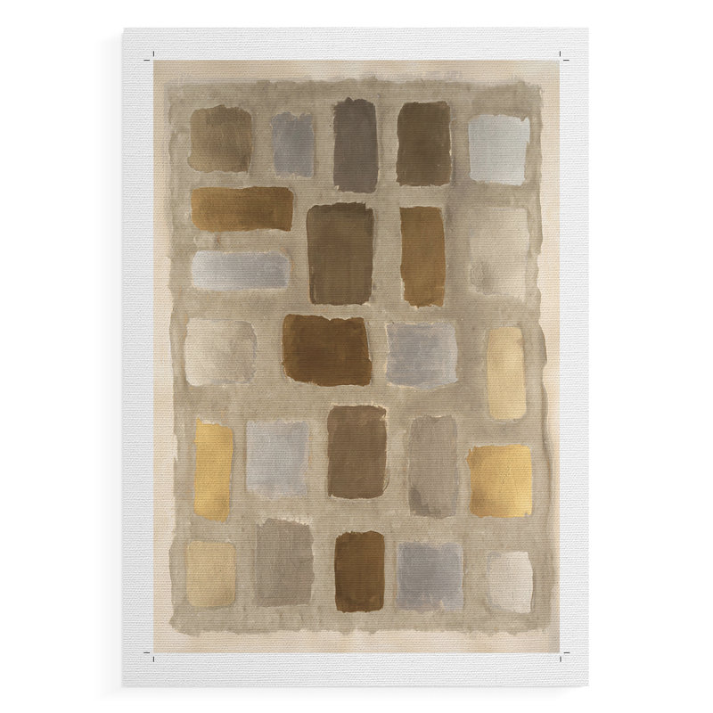 Sable en forme de I - impression sur toile seulement - non encadrée, H 27 po x l 18 po