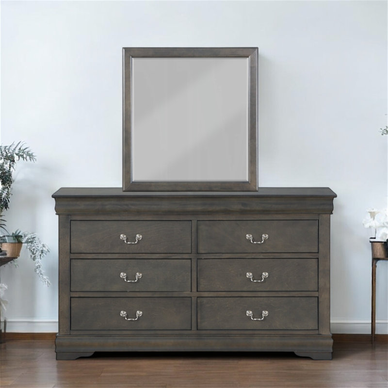 Howden Dark Grey Mirror