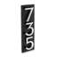Plaque d’adresse murale sur 1 ligne flottante-41299862-41303806-41299910