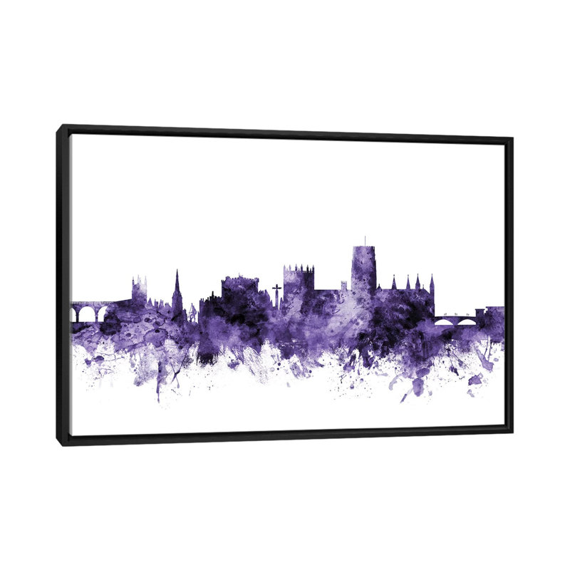 « durham, england horizon » par michael tompsett, impression sur toile tendue, H 32 po x l 48 po x P 1,5 po, Pas de tapis