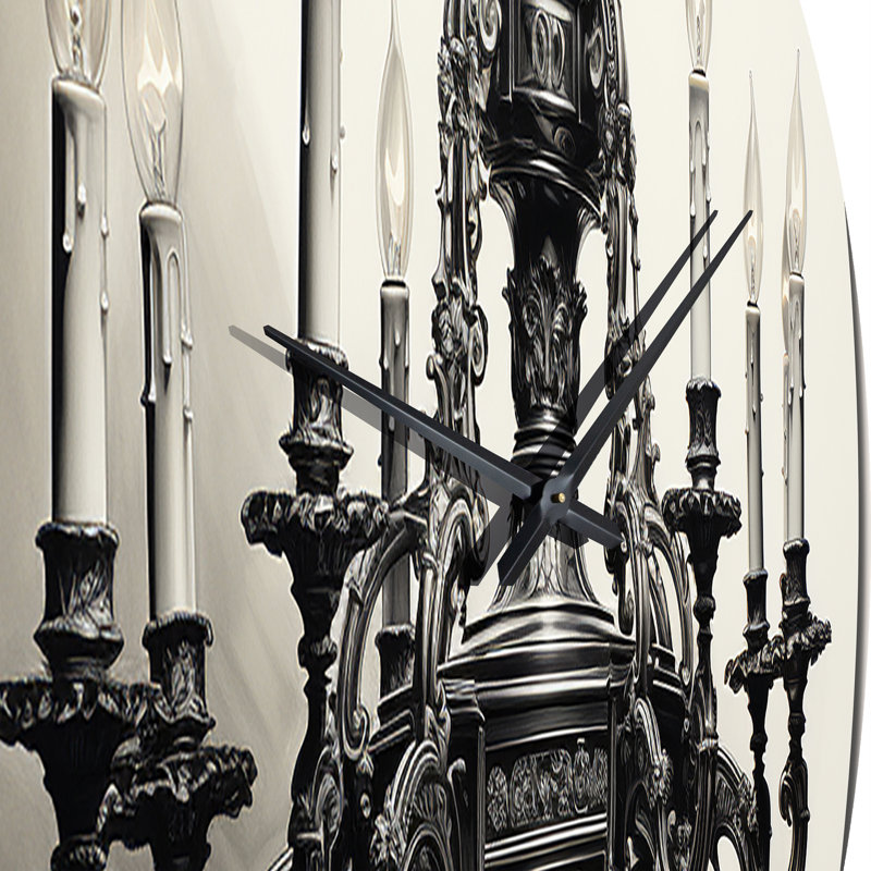 Horloge murale Chandelier, Moyenne