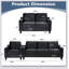 Ensemble de canapé modulaire confortable 1 + 2 + 3-100981487