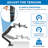 Height Adjustable Laptop Mount
