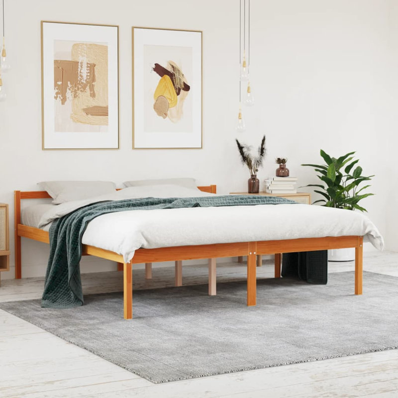 Bonapart Solid Wood Bed, European Kingsize (160 x 200cm)