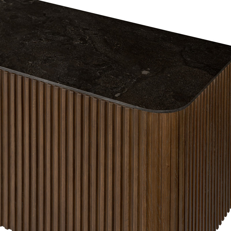 Fletcher Solid Wood Media Console