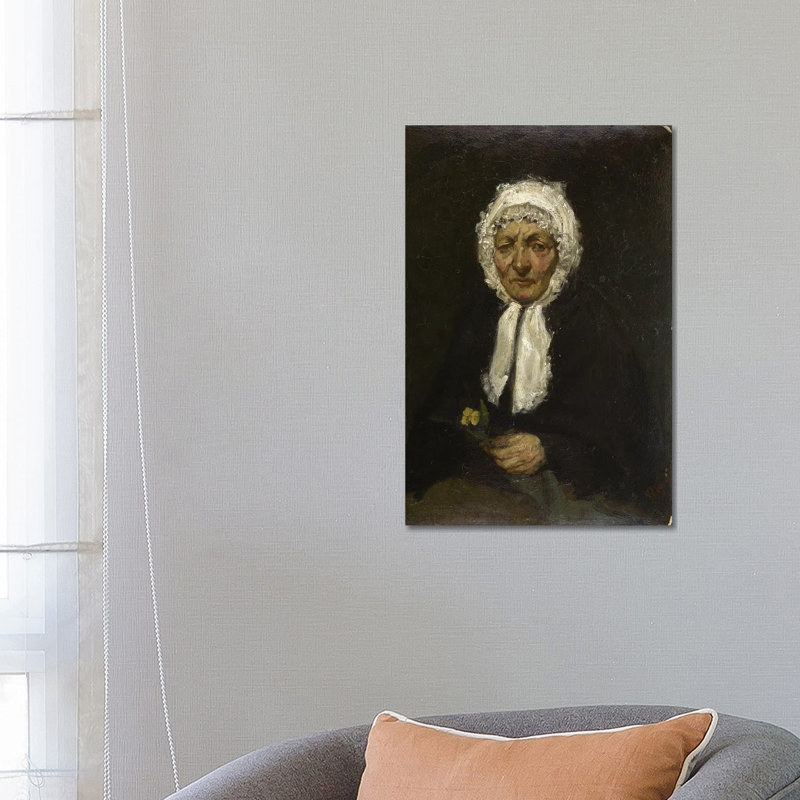 La Mère Gérard by James Abbott McNeill Whistler - 1 Piece Wall Art on Canvas, 66.04 cm H x 45.72cm W x 1.905cm D