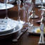 Blue Fluted Plain Luncheon 9.8425" Salad or Dessert Plate