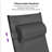 Gerania Outdoor 69.3" Long Reclining Chaise Lounge Set With Detachable Pillow And Table-1204498899
