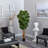 72'' Faux Fiddle Leaf Fig Tree in Planter