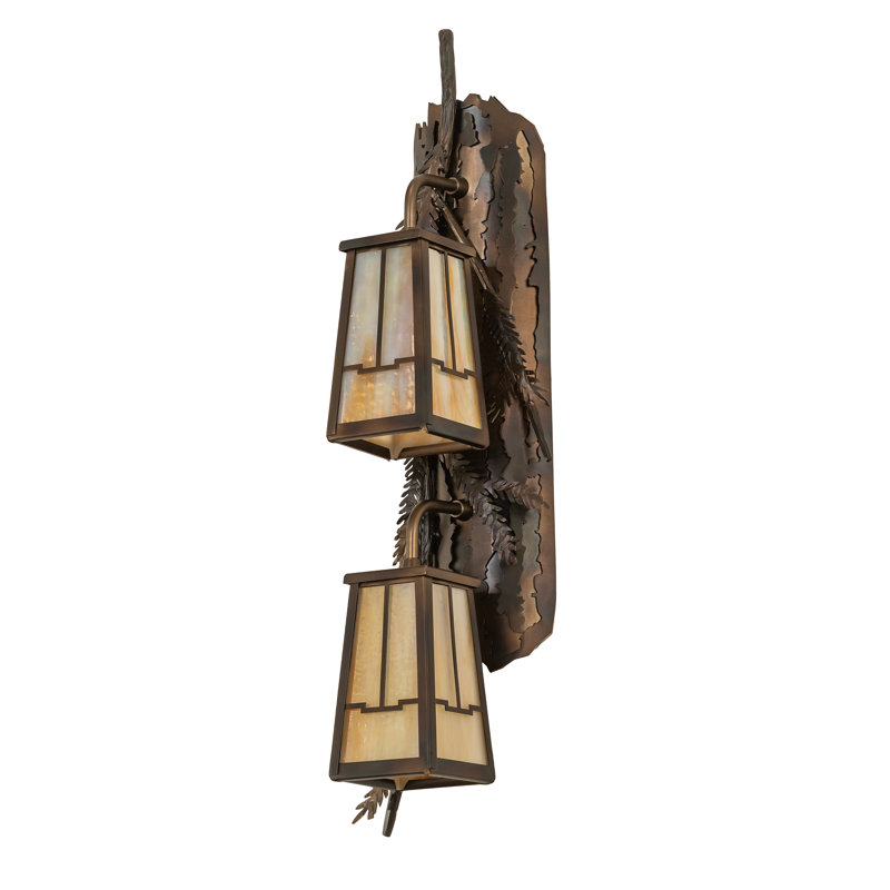 Rustic Lodge 2 - Light Armed Sconce