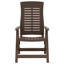 Bercut Foldable Outdoor Patio Dining Armchair-1538314006