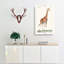 Giraffe by P.J.F. Turpin - Wrapped Canvas-55366053