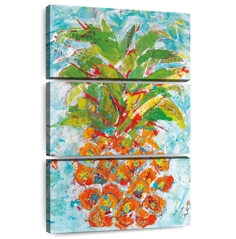 Yarlin Pineapple Bright, 32" H x 20" W