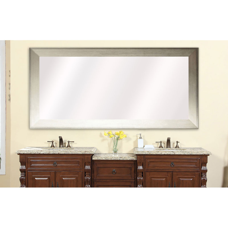 Miroir de salle de bain Kozan, H 33 po x l 78,5 po