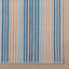 Tyne Coastal Striped Machine Washable Rug-825384725