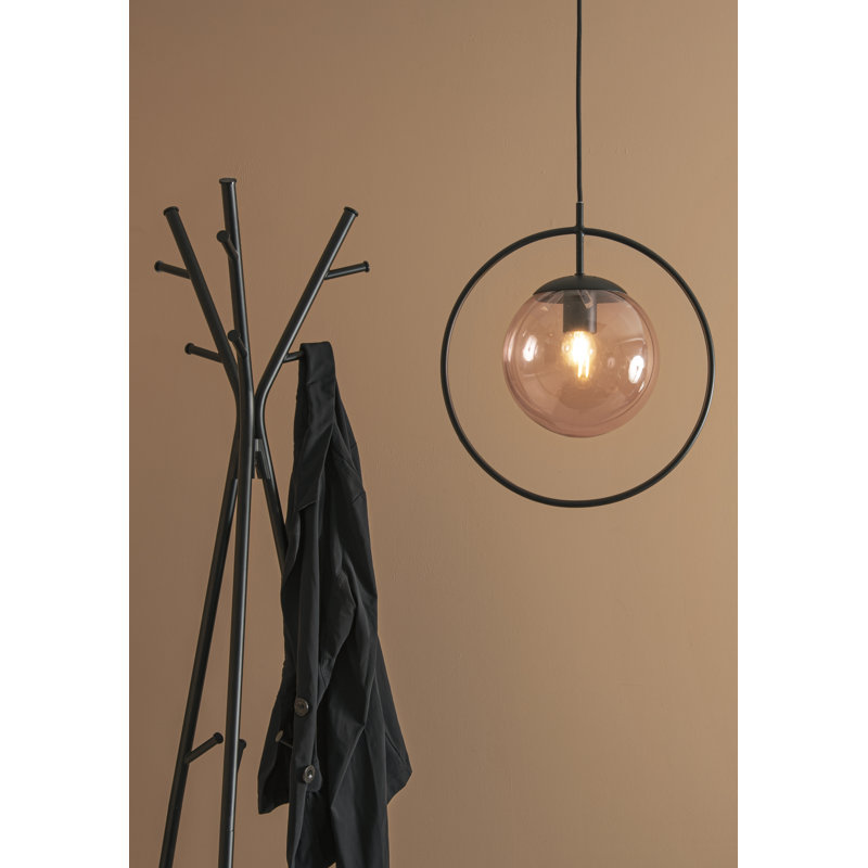 Deer Metal Freestanding Coat Rack, Black