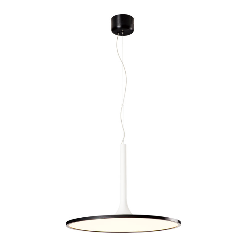 Luminaire suspendu géométrique à 1 lumière à DEL unique et unique latinne