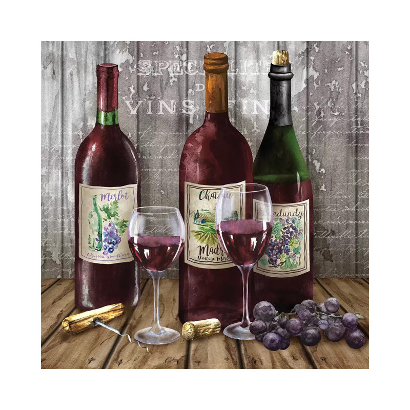 Delicious Reds II 1 Piece Wrapped Canvas Wall Art, 45.72 cm H x 45.72 cm W x 1.91 cm D