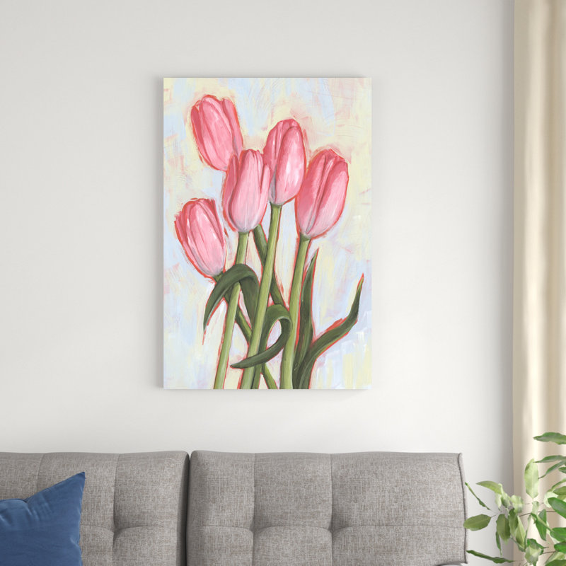 Tulipe Peppy I, H 36 po x l 24 po x P 1 po