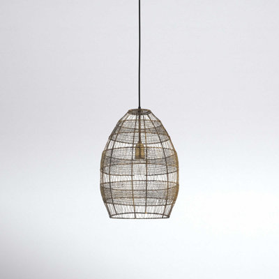 Neddie Single Light Metal Dimmable Pendant