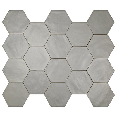 Geometric Hexagon 6" x 6" Porcelain Wall & Floor Tile