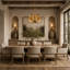 4 - Light LED Chandelier